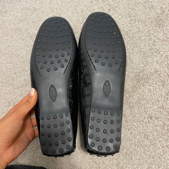 BRAND NEW CROCODILE LEATHER TODS SIZE 41 - Picture 4 of 5